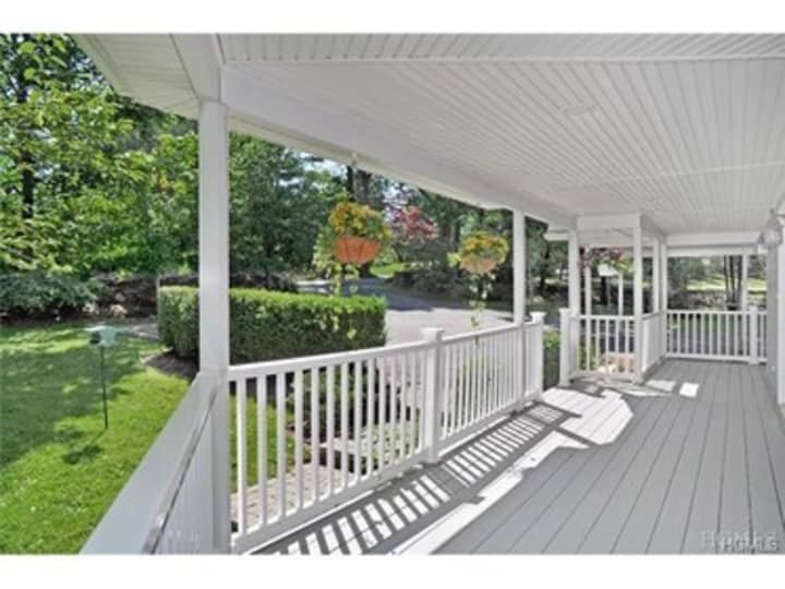 This house at 416 Sleepy Hollow Road in Briarcliff Manor is open for viewing on Sunday.