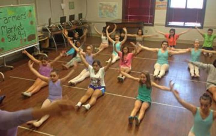 Boys &amp; Girls Club of Northern Westchester campers in the Leopards (sixth- and seventh-grade girls) and Jaguars (eighth- and ninth-grade girls) along with students from Putnam Dance Center, participate in the American Ballet Theaters Project  Plié.