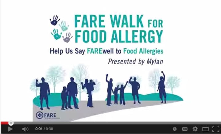 Raise funds for research, education and advocacy at FARE Walk for Food Allergy. 