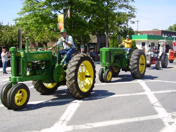 Tractors and vehicles will parade through Yorktown Grange Fair&#x27;s Antique Tractor and Vehicle Parade.