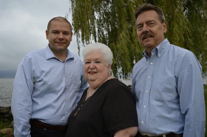 John Brijeski, Virginia Calcutti and Bob Anderson are running for Croton Village Board.