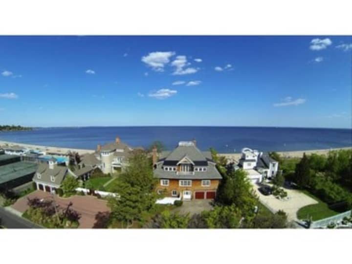The house at 195 Fairfield Beach Road in Fairfield is open for viewing on Sunday.
