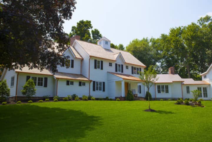This house at 42 Bisbee Lane in Bedford Hills is open for viewing on Sunday.