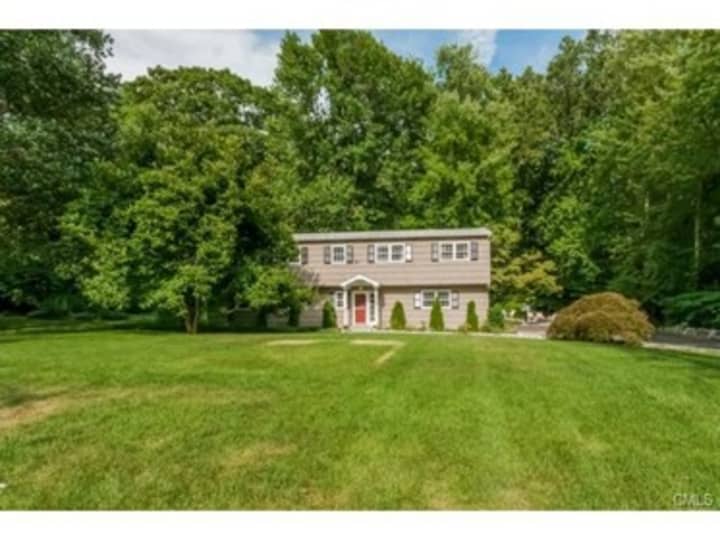 The house at 19 Cardinal Lane in Wilton is open for viewing on Sunday.