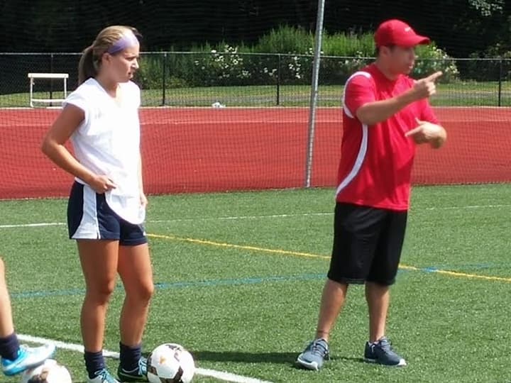 The Byram Hills girls soccer team began summer practice Monday, Aug. 18.