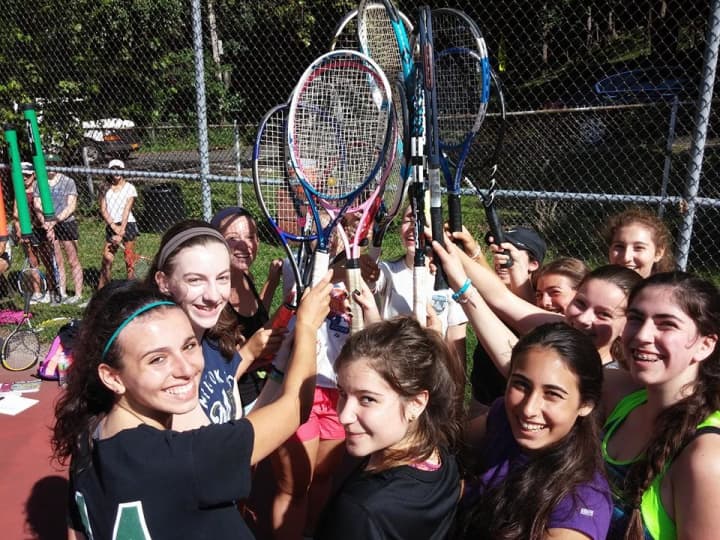 Hastings High School girls tennis begins a new season with a new head coach, Caroline Gizz.