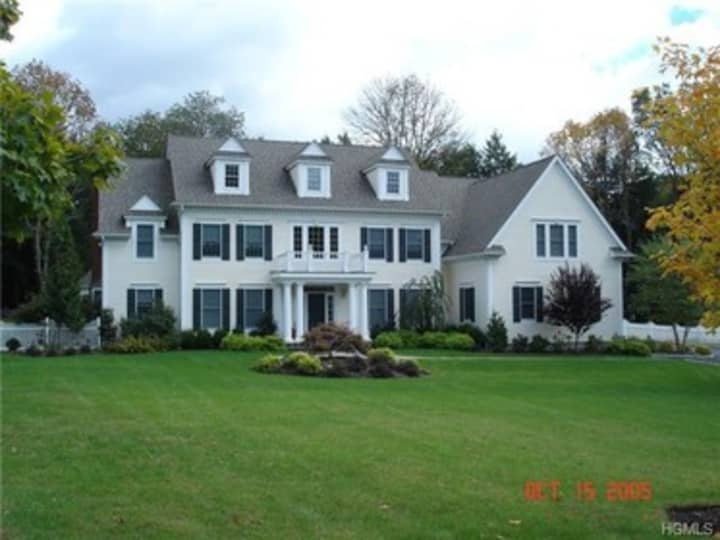 This house at 1 Lafayette Drive in Katonah is open for viewing on Saturday.
