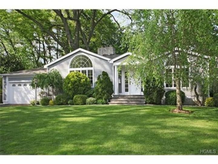 This house at 410 Toni Lane in Mamaroneck is open for viewing this Sunday.