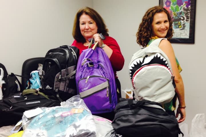 Norwalk&#x27;s Family and Children&#x27;s Agency received backpacks with school supplies to give to children as they head back to school.