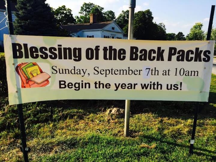 St. Stephen&#x27;s Episcopal Church will bless backpacks for the 2014-2015 school year. 