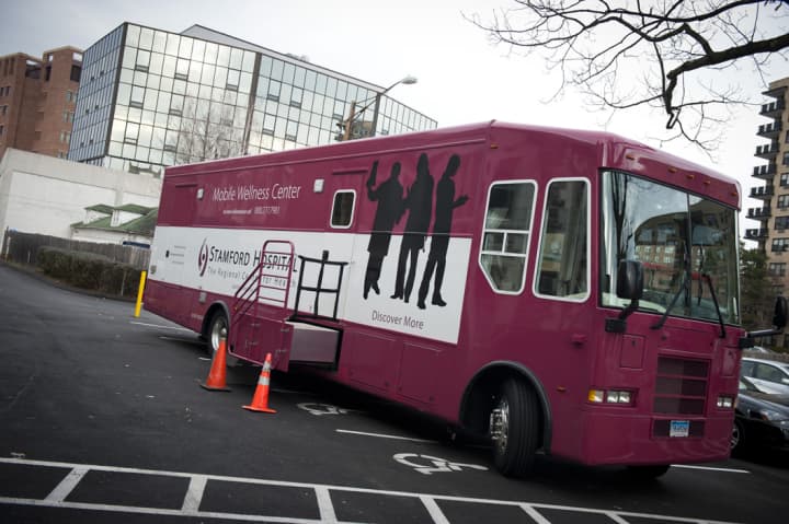 Stamford Hospital&#x27;s Mobile Wellness Program will offer services Sept. 5 in the Wilton Library parking lot.