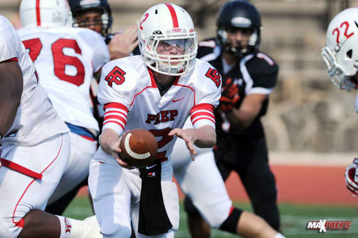 Fairfield Prep quarterback Colton Smith rushed for 29 touchdowns last season to lead the team to a 11-3 record.