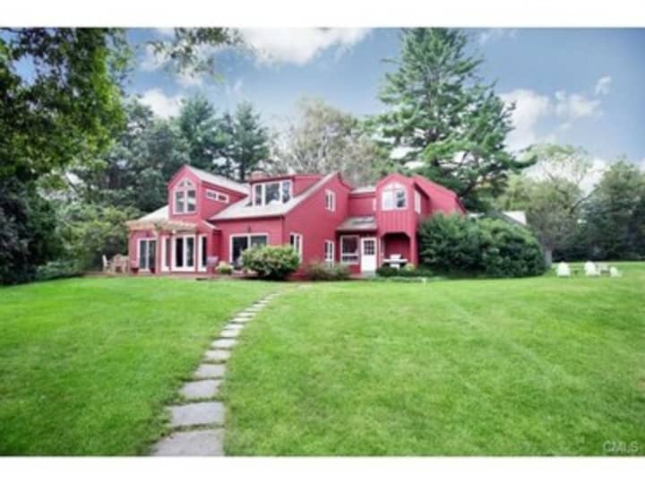 This house at 81 Kettle Creek Road in Weston is open for viewing on Sunday.
