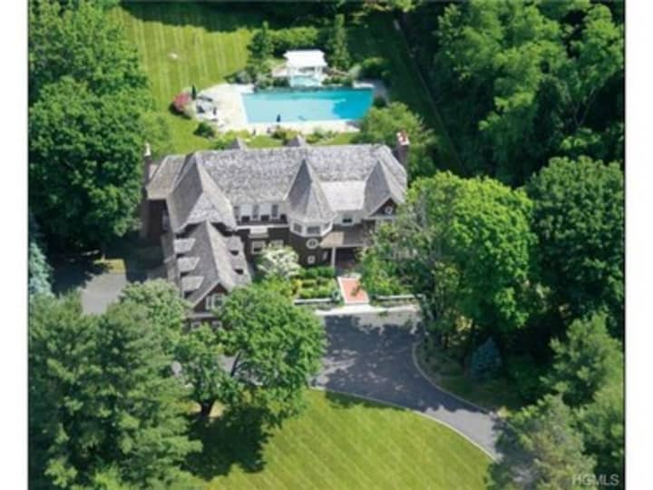 This house at 11 Upland Lane in Armonk is open for viewing on Sunday.