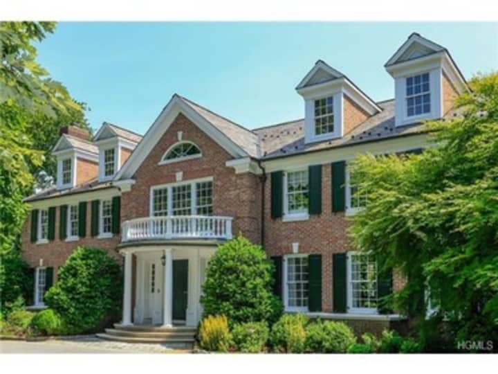 This house at 16 Miller Road in Pound Ridge is open for viewing on Sunday.