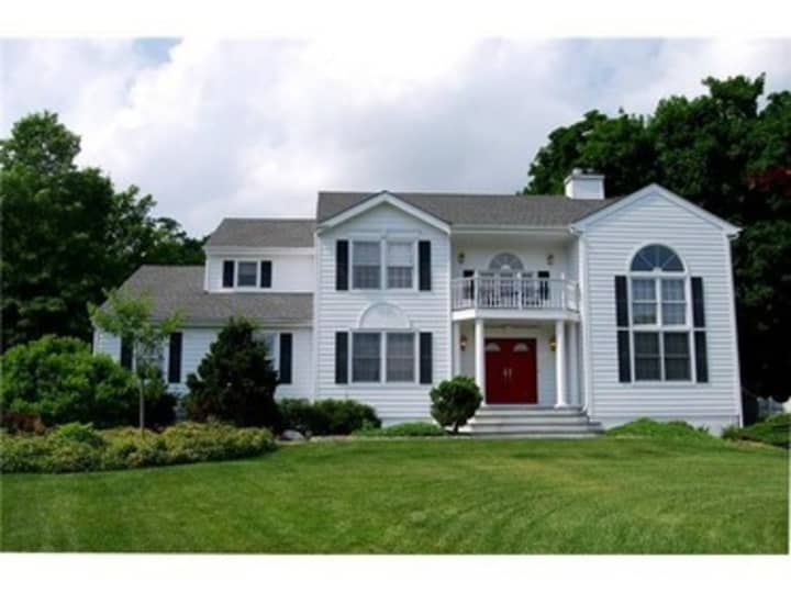 This house at 350 Essex Fells Court in Yorktown Heights is open for viewing on Saturday.