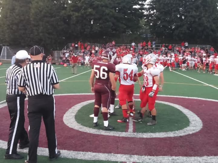 Sleepy Hollow and Ossining high schools met on the football field for the 41st time Sept. 5.