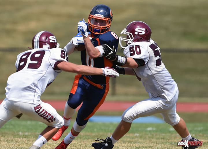 Scarsdale&#x27;s 27-21 overtime win over host Greeley took two days to play -- literally.