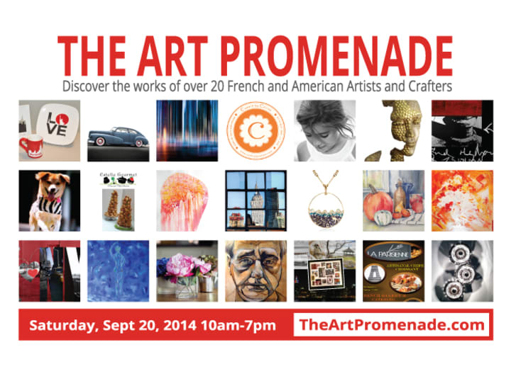 The Art Promenade will be held in Scarsdale on Saturday, Sept. 20. 