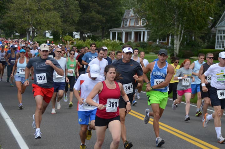 The 2014 Darien Road race takes off on Sep. 14 at Pear Tree Point Beach.