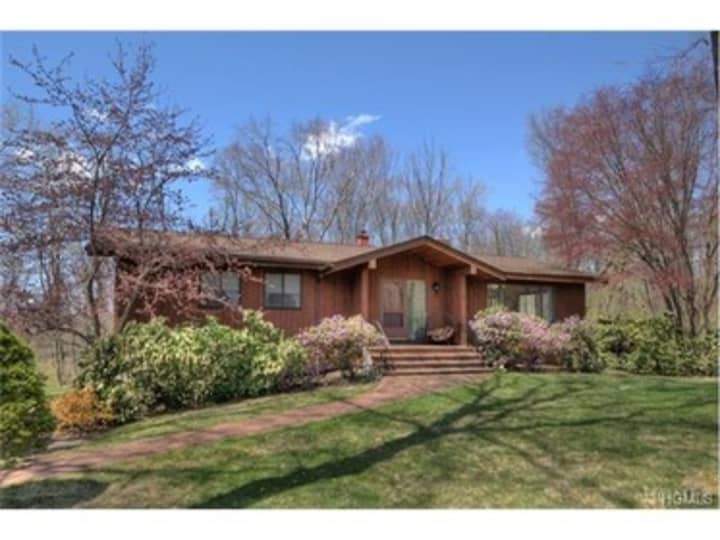 This house at 14 Perry Court in Armonk is open for viewing on Saturday.