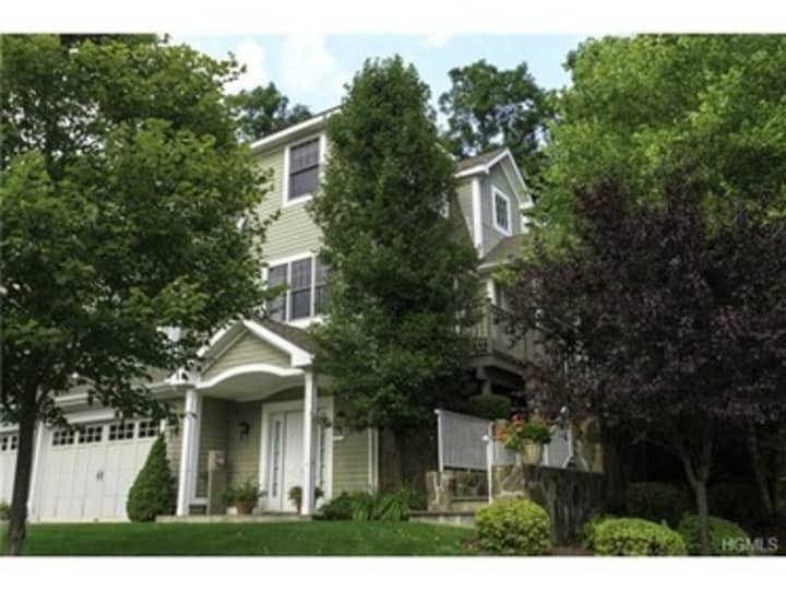 This house at 20 Glassbury Court in Mount Kisco is open for viewing on Sunday.