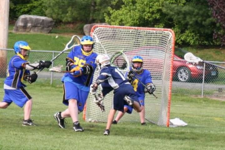 A  boys lacrosse clinic conducted by Holy Cross coach Judd Lattimore will be held Saturday in Westport.