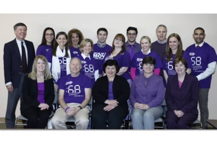 Members of The Walk To End Alzheimer&#x27;s Norwalk Committee. See story for IDs.