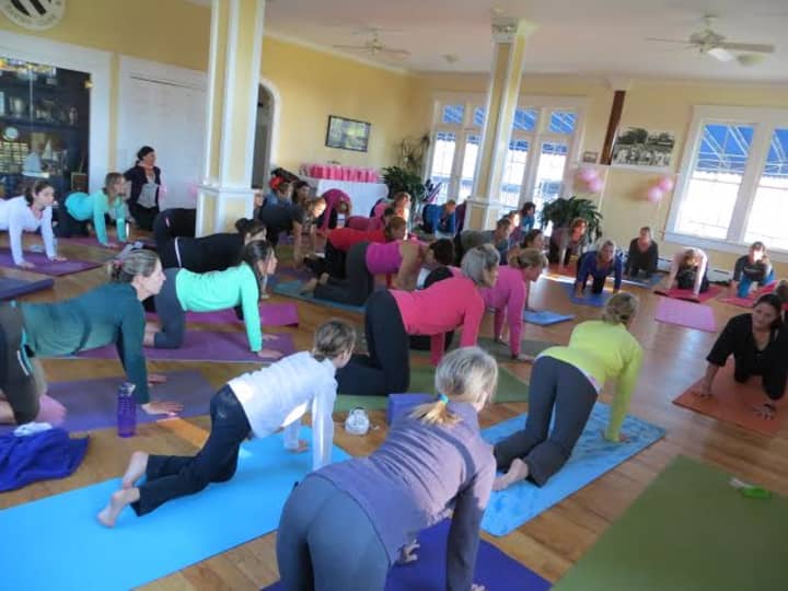 Yoga for the Cure, started by Larchmont resident and cancer survivor Mary Olson-Menzel, will be held for the second year in a row.