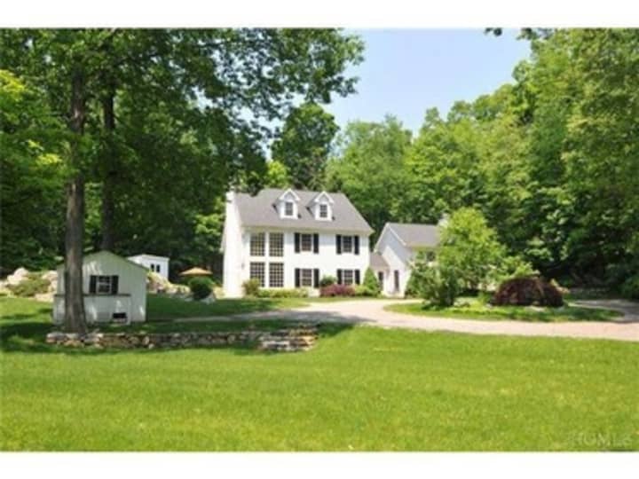 This house at 554 Millwood Road in Mount Kisco is open for viewing on Sunday.