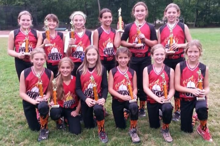 The Fairfield Fury 10-and-under softball team won a tournament over the weekend in Scarsdale, N.Y. See story for IDs.