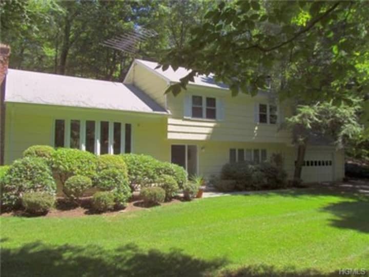 This house at 4 Fox Ridge Court in Armonk is open for viewing on Sunday.