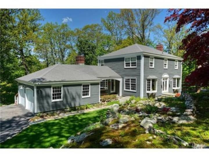This house at 70 Hilltop Drive in Chappaqua is open for viewing on Sunday.