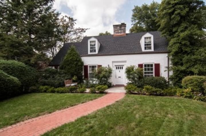 This house at 111 Midland Ave. in Bronxville is open for viewing on Sunday.