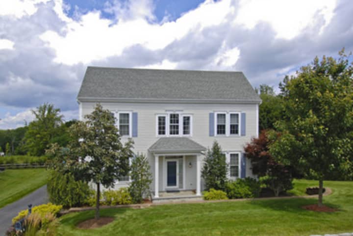This house at 2 Millenium Place in Rye Brook is open for viewing on Sunday.