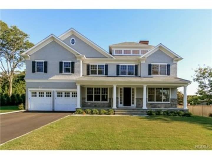 This house at 1060 Nine Acres Lane in Mamaroneck is open for viewing Sunday.