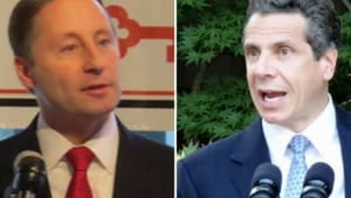 Gov. Andrew Cuomo has a 17 point lead over Astorino in a recent poll. 