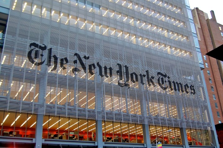 The New York Times announced it will layoff 100 members of the newsroom staff on Oct. 1. 