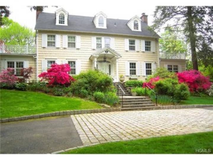 This house at 91 Warwick Road in Bronxville is open for viewing on Sunday.