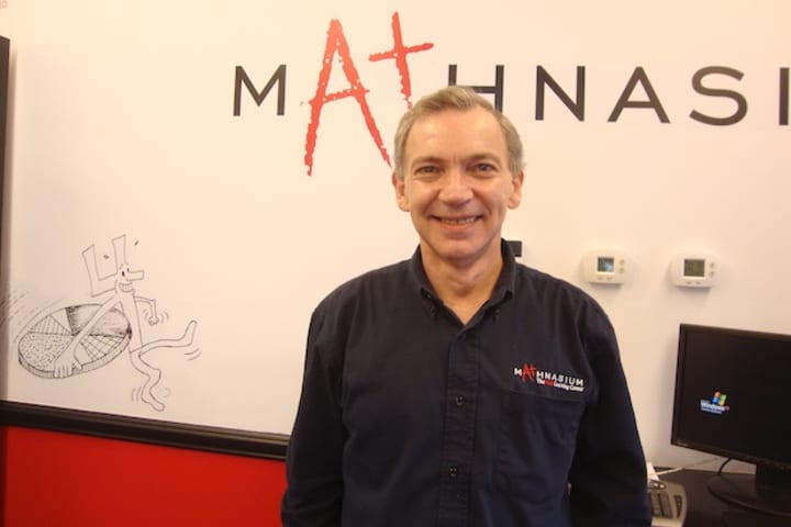 David Lubner, center director for Mathnasium of Darien.