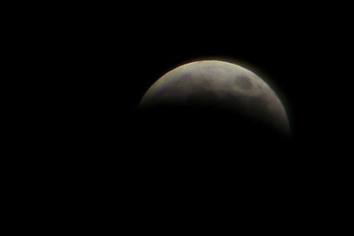 The Oct. 8 lunar eclipse would provide interested viewers with a rare sight.