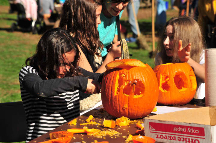 The Greenburgh Nature Center is hosting a scarecrow and pumpkin event on Sunday.