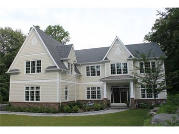 This house at 42 Evergreen Row in Armonk is open for viewing on Saturday.