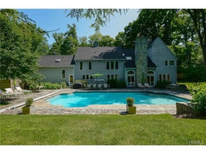 This house at 97 Haights Cross Road in Chappaqua is open for viewing on Sunday.