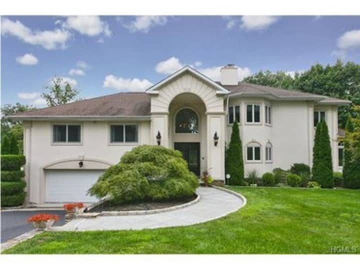 This house at 80 Lakeshore Drive in Eastchester is open for viewing on Saturday.