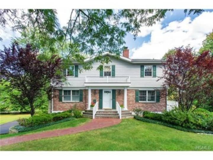 This house at 19 Berkley Lane in Rye Brook is open for viewing on Saturday.