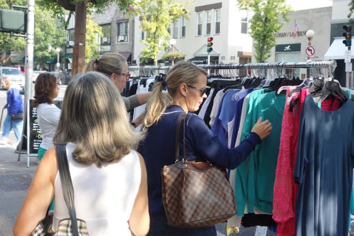 Shoppers enjoyed discounts at last year&#x27;s Bronxville Sidewalk Sale. 
