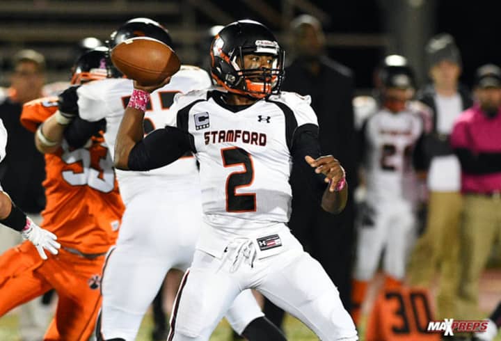 Stamford quarterback Jalen Brown has led the Black Knights to a 4-1 record.