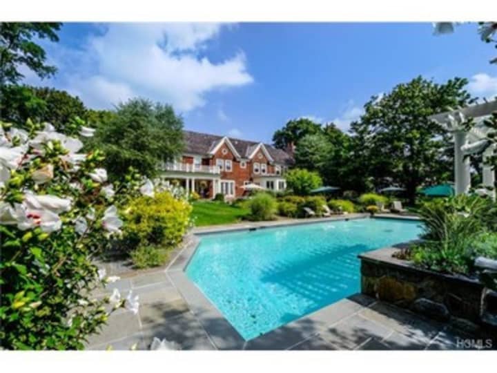 This house at 11 Upland Lane in Armonk is open for viewing on Saturday.