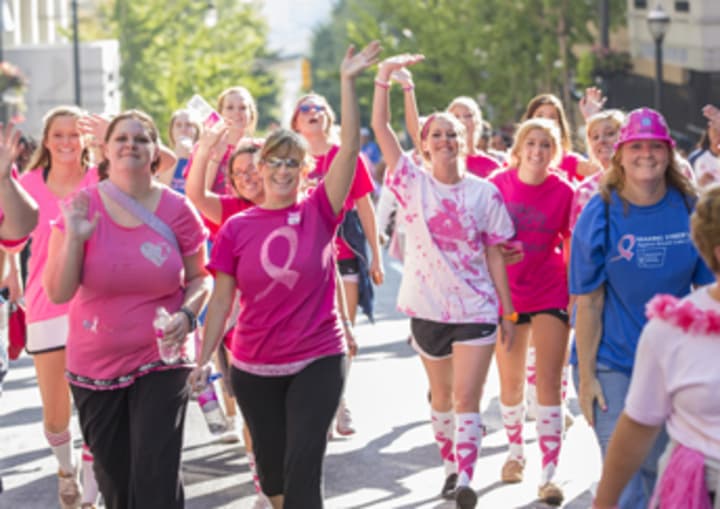 The American Cancer Society Making Strides Against Breast Cancer walk of Westchester will be held Sunday at Manhattanville College. 